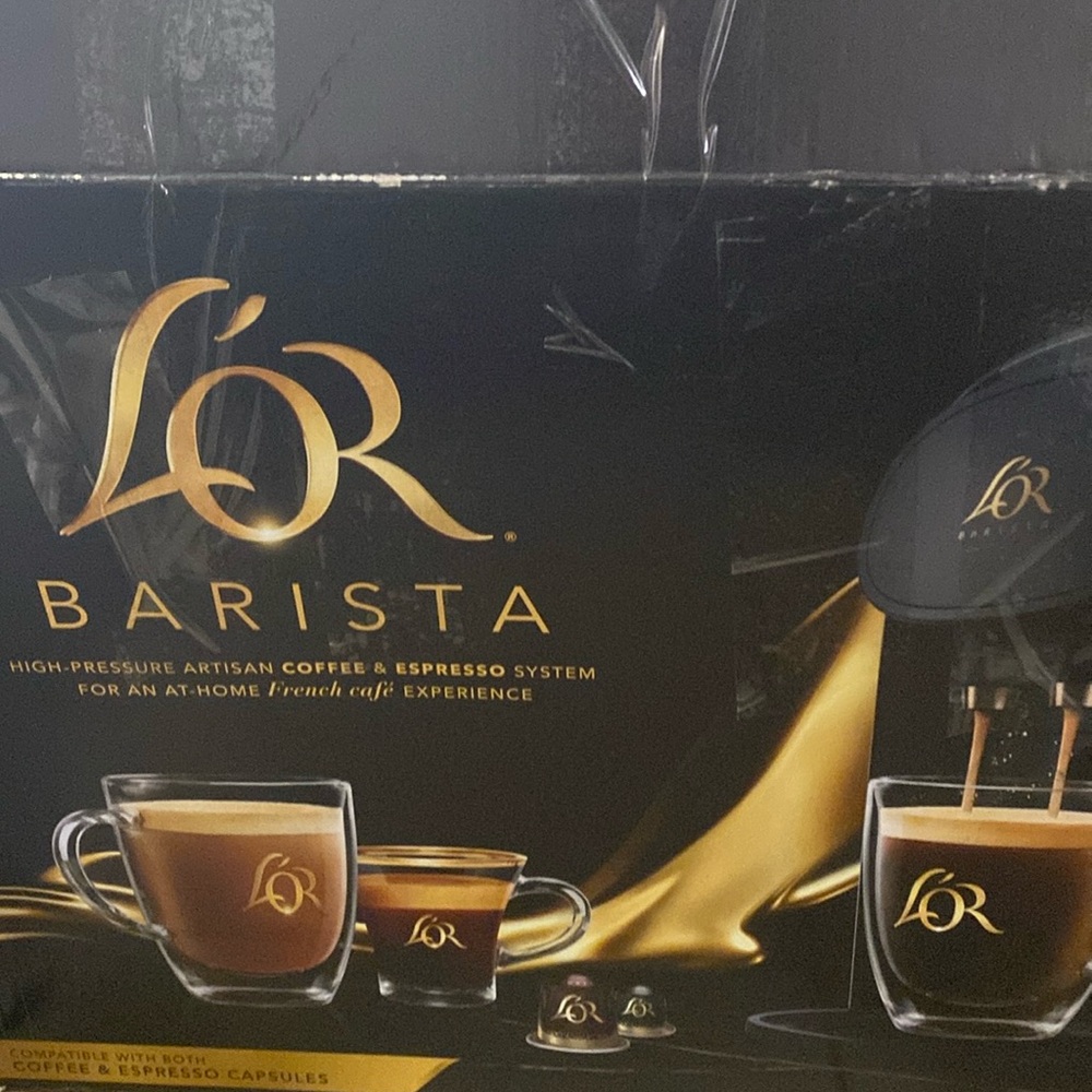 L'OR Barista System Coffee and Espresso Machine